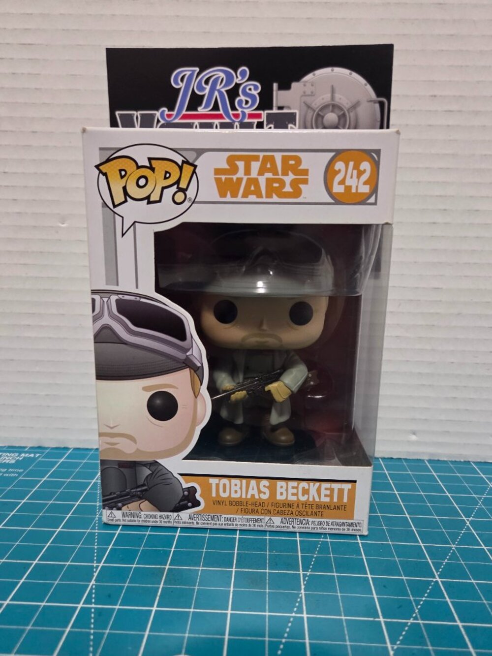 FUNKO POP Star Wars Tobias Beckett 242 Vinyl Figure